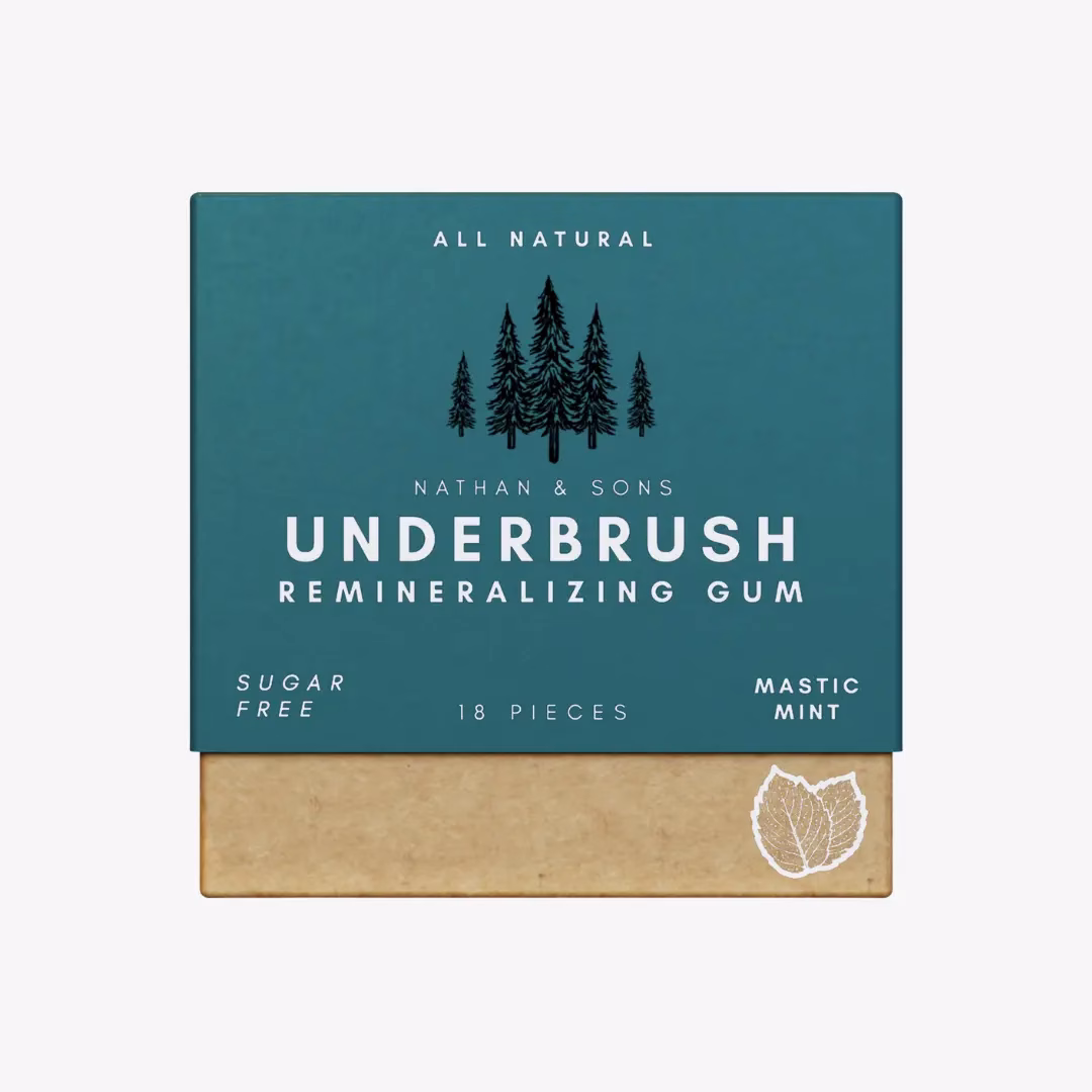 Underbrush Remineralizing Gum Best Natural Resin Alternative